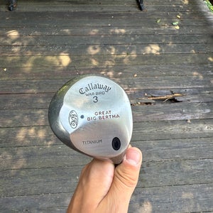 Callaway Big Bertha Warbird 3 Wood Regular Flex