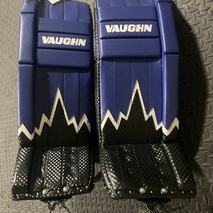30+2 Vaughn Velocity V9 Iceberg Goalie Leg Pads (Used) - Nearly New Condition