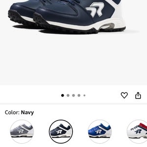 Blue Women's Size M 5.5 (W 6.5) Ringor Low Top Turf Cleats (Used)