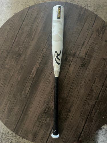 2025 Rawlings Icon Composite BBCOR Certified Bat (-3) 27 oz 30" (Used)