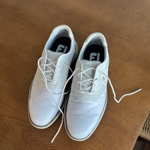Kid's Size M 5.0 (W 6.0) Footjoy Golf Shoes (Used)