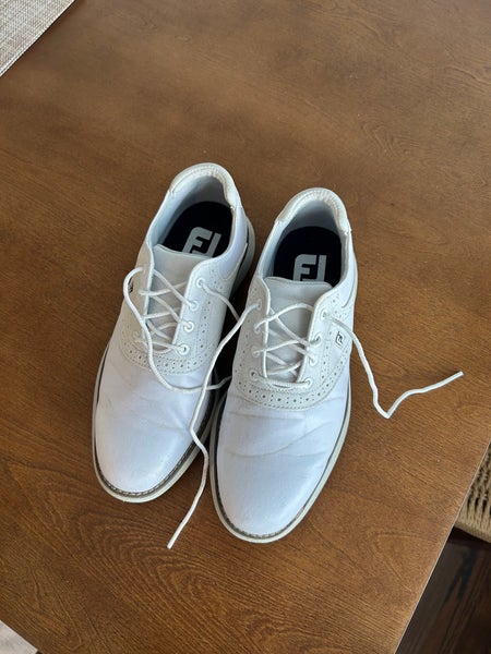 Kid's Size M 5.0 (W 6.0) Footjoy Golf Shoes (Used)