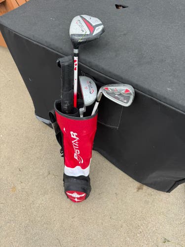Junior Unbranded Left Hand Iron Set (Used)