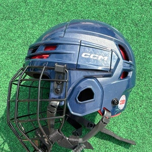 Blue Small CCM Tacks 70 Helmet (Used)