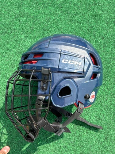 Blue Small CCM Tacks 70 Helmet (Used)