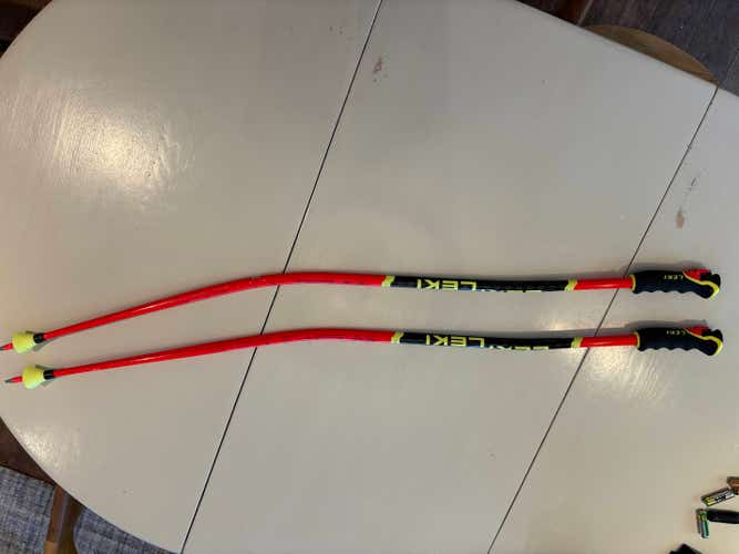 46in (115cm) Leki Racing GS 3D Ski Poles (Used)