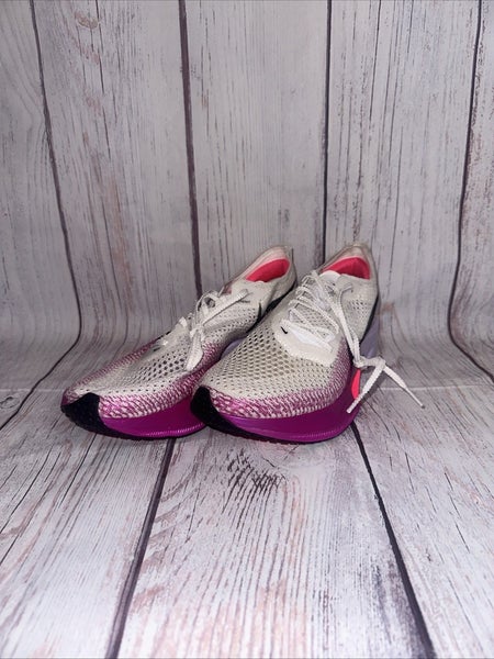 Nike Zoomx Vaporfly Next% 3 White-Black-Vivid Purple Mens Sz 11.5 [DV4129-104]