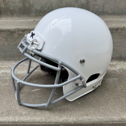 Xenith X2E+ Standard Fit Youth Small Football Helmet White Grey Face Mask 2023