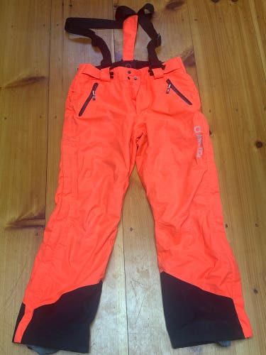 Orange Unisex Youth Large Arctica Race Ski Pants (Used)