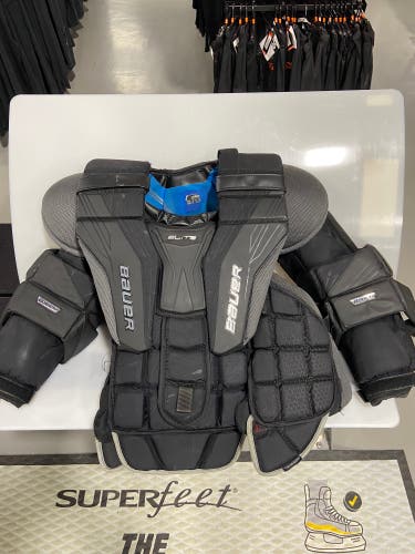 Used Bauer Elite Goalie Chest and Arms Int L