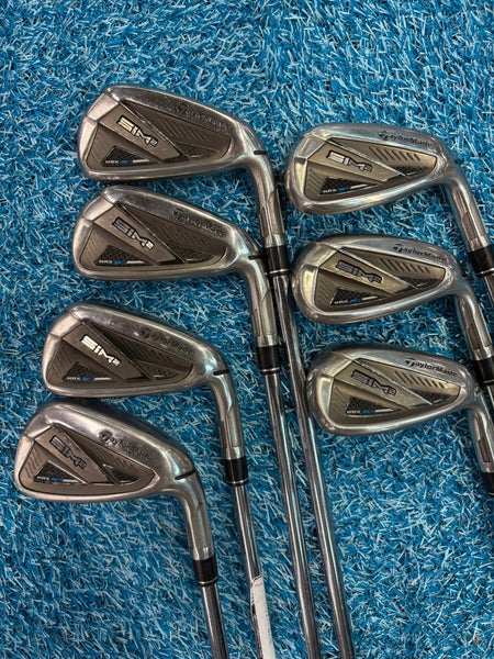 TaylorMade SIM2 MAX Iron Set (5-9, P, A) Right Handed | Max MT 85 S-Flex Shaft (Used)