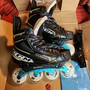Marsblade R1 Inline Chassis on CCM tacks Skates Regular Width Size 8.5 (Used)