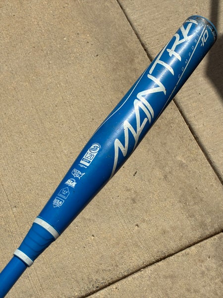 Blue 2021 Rawlings Mantra Composite Bat (-10) Composite 21 oz 31" (Used)