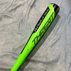 2019 Rawlings Threat Composite Bat USABat Certified (-12) Composite 15 oz 27" (Used)