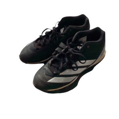 Used Adidas Jr FB Cleats Black Junior 04 11479-S000402419