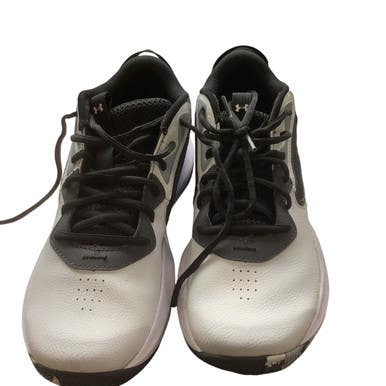 Used Under Armour Basketball Shoes M White Senior 6.5 11479-S000402412