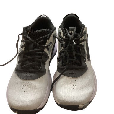 Used Under Armour Basketball Shoes M White Senior 6.5 11479-S000402412