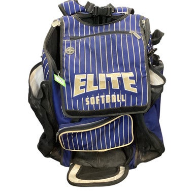 Used BoomBah ROLLING BACKPACK BB/SB Player Wheeled Bag Navy Blue 11479-S000402397