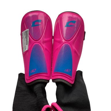 Used Champro Soccer Shin Guards Junior Pink Youth 11479-S000402387