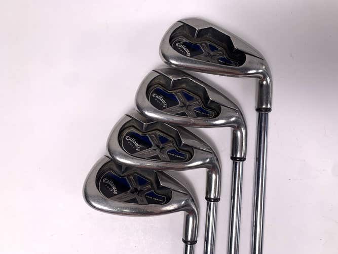 Callaway X-18 Iron Set 7-PW Uniflex Steel Mens RH