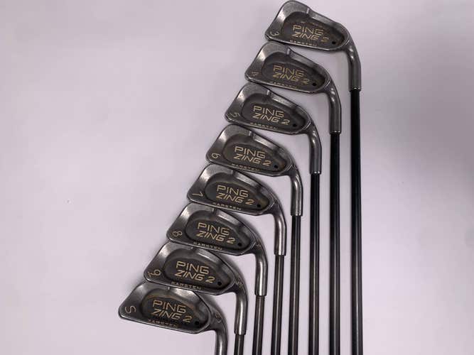 Ping Zing 2 Iron Set 3-SW Black Dot G Loomis Regular Graphite Mens RH-Missing PW