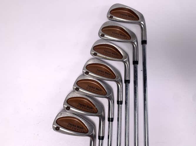 TaylorMade Burner Oversize Iron Set 3-9 Regular Steel Mens RH