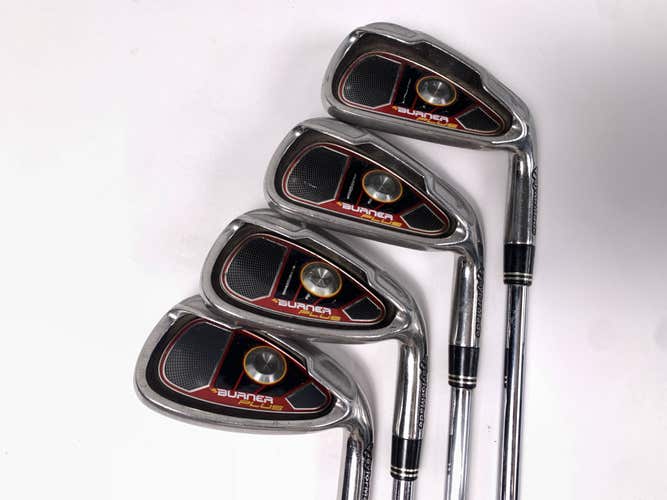 TaylorMade Burner Plus Iron Set 6-PW Burner Superfast 85g Regular RH No 8 iron