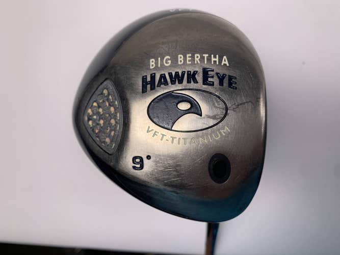 Callaway Hawkeye VFT Driver 9* GBB System 60 Regular Graphite Mens RH
