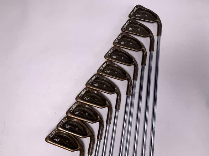 Ping ISI Beryllium Copper Iron Set 2-PW+SW Silver Dot Cushin JZ Stiff Steel RH