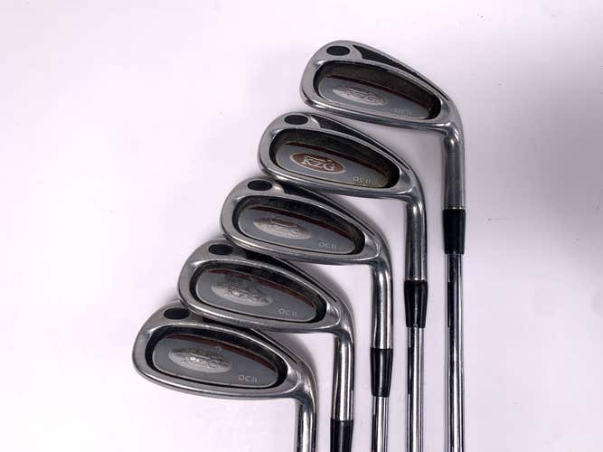 KZG OC II Iron Set 6-PW True Temper Dynalite Gold SL R300 Regular Steel Mens RH