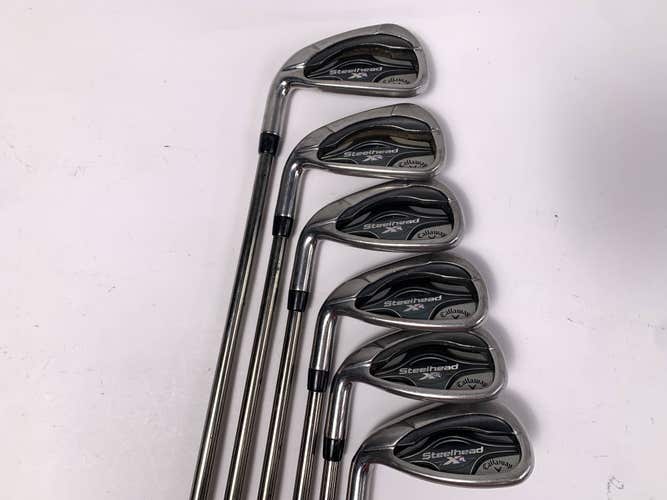 Callaway Steelhead XR Iron Set 6-PW+GW UST Mamiya Recoil ES 460 F3 Regular LH