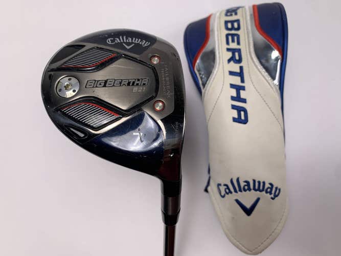 Callaway Big Bertha B21 7 Fairway Wood 21* RCH 55 55g Senior Graphite Mens RH HC