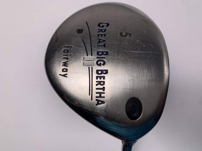 Callaway Great Big Bertha II 5 Fairway Wood 18* GBB System 60 Regular Mens RH