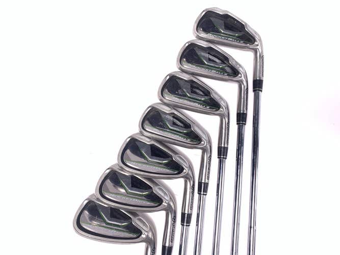 TaylorMade RocketBallz Iron Set 4-PW Stiff Steel Mens RH