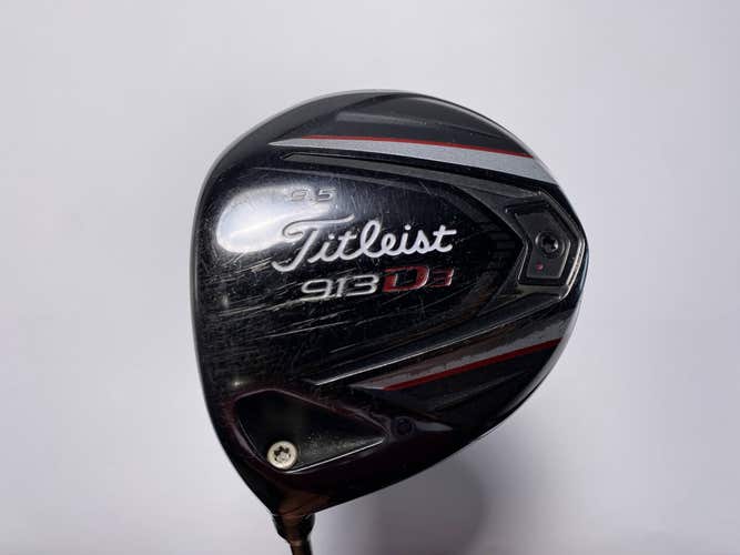 Titleist 913 D3 Driver 9.5* Mitsubishi Rayon Diamana Black D+72x5ct 72g Stiff LH