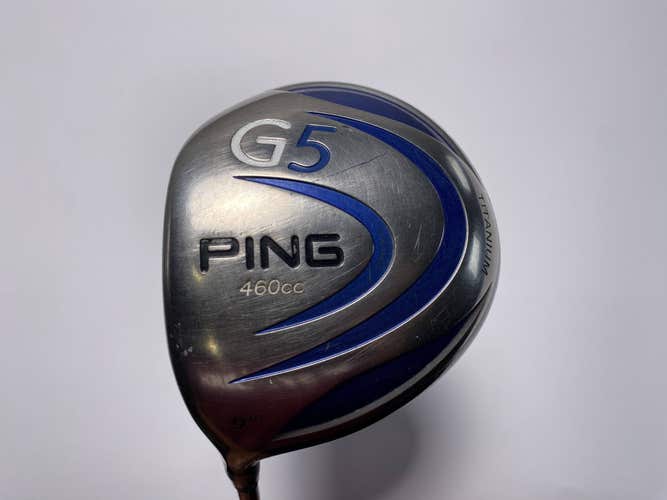 Ping G5 Driver 9* Aldila NVS Orange 65g Stiff Graphite Mens LH