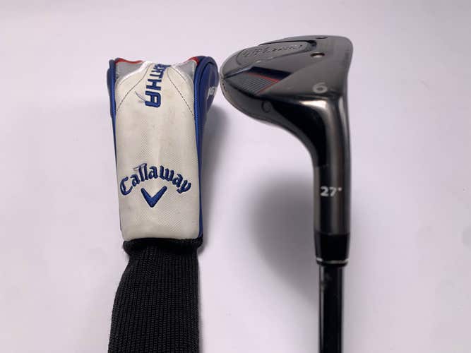 Callaway Big Bertha B21 6 Hybrid 27* RCH 65 65g Regular Graphite Mens RH HC