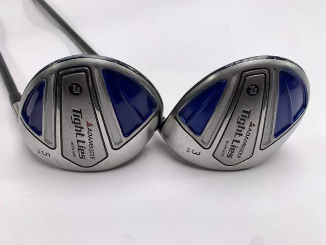 Adams Tight Lies TL 3 & 5 Fairway Wood Set 15* 18* SuperShaft 70g Regular RH