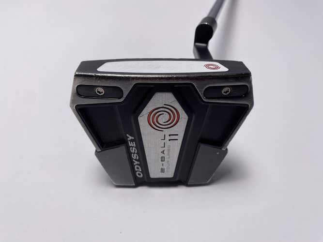 Odyssey 2-Ball Eleven Tour Lined CH Putter 34" SuperStroke Flatso 2.0 Mens RH