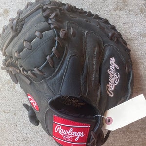 Black Adult Rawlings Premium Series LH Baseball Glove 32.5" (Used)