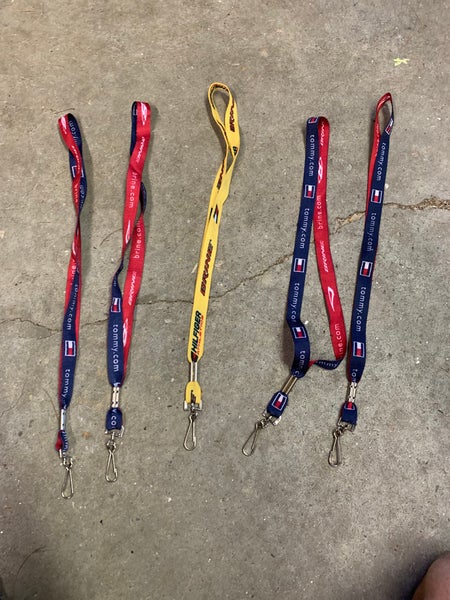 5 vintage brine lacrosse Tommy Hilfiger lanyards