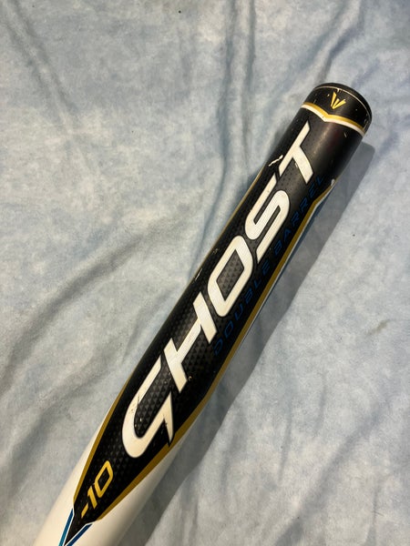 2022 Easton Ghost Composite Bat (-10) Composite 30 oz 33" CRACKED