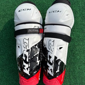 Junior CCM Jetspeed FT485 Shin Pads 11" (Used)
