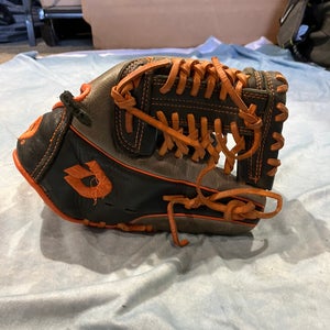 Gray DeMarini Insane RH Infield Baseball Glove 11.5" (Used)