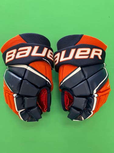 Blue Senior Bauer Vapor 3X Gloves 13" (Used)