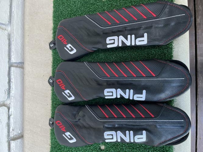PING G410 3FW, 5FW, 7FW Fairway Wood Headcover Set