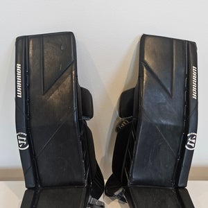 30" Warrior Ritual G6 E+ Goalie Leg Pads (Used)