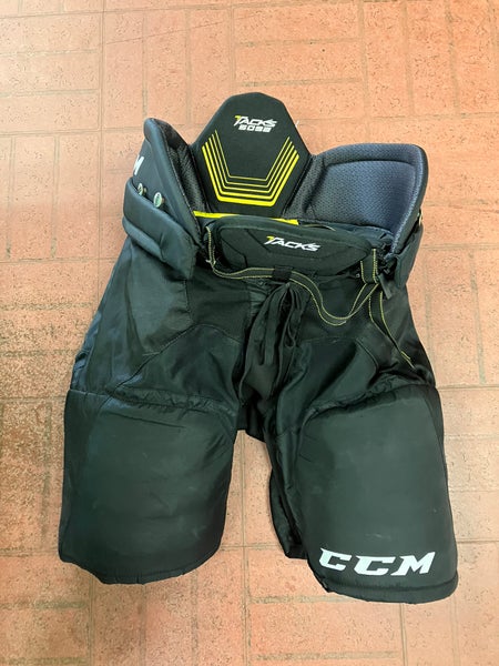 Black Senior Large CCM Tacks 5092 Hockey Pants (Used)