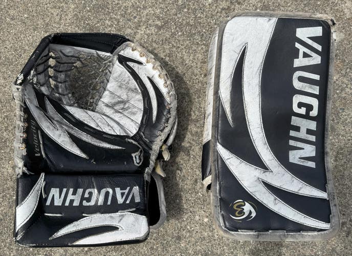 Vaughn Velocity V3 Regular Glove and Blocker (Used)