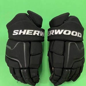Black Senior Sher-Wood Code III Gloves 13" (Used)